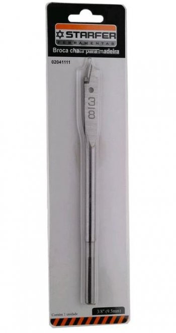 Starfer - broca chata madeira 3/8 9.5mm *