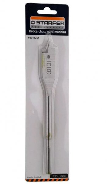 Starfer - broca chata madeira 5/8 16mm *