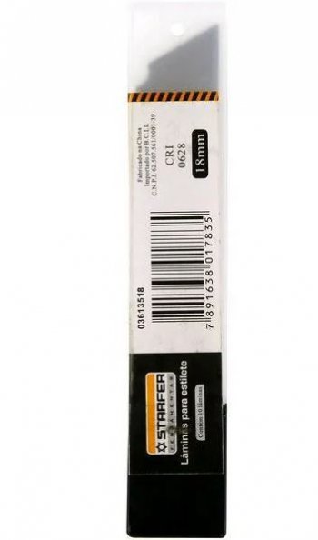 Starfer - lamina p/ estilete 18mm *