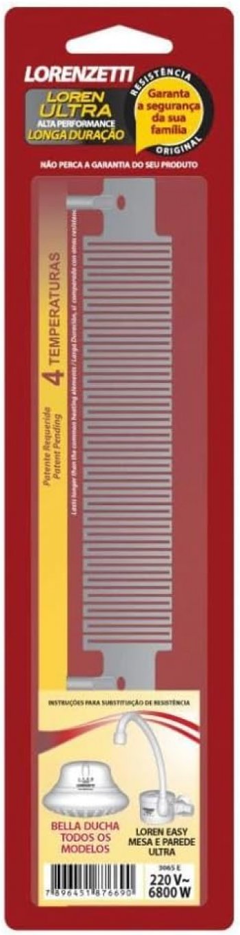 Lorenzetti - Resist Bella Ducha Ultra 4t 220v 6800w-Ref3065e
