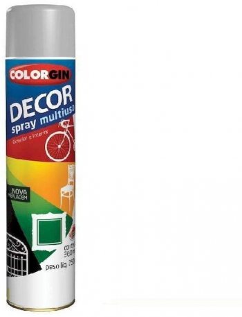 Colorgin - Spray Decor 8721 Primer Cinza *