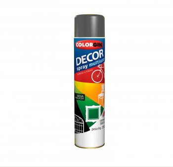 Colorgin - Spray Decor Grafite Metalico 250g*